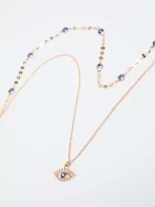 Oferta de Collar Ojo Azul por $69.9 en Cuidado con el Perro