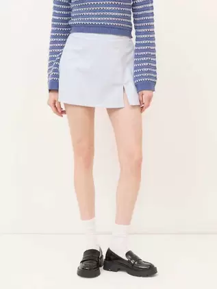 Oferta de Short Lino Azul por $299 en Cuidado con el Perro