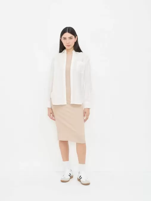 Oferta de Vestido Rib Tirantes Beige por $259 en Cuidado con el Perro