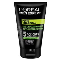 Oferta de Gel limpiador l'oréal paris men expert pure charcoal 100ml multicolor por $90 en Dax