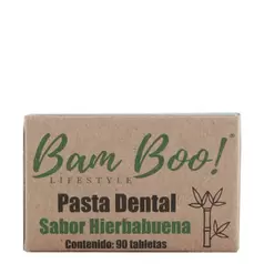 Oferta de Pasta dental sólida hierbabuena, bam boo! 40 g por $96.5 en Dax