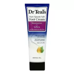 Oferta de Crema para pies moisturize & soften, dr. teal's 227 g por $89.9 en Dax