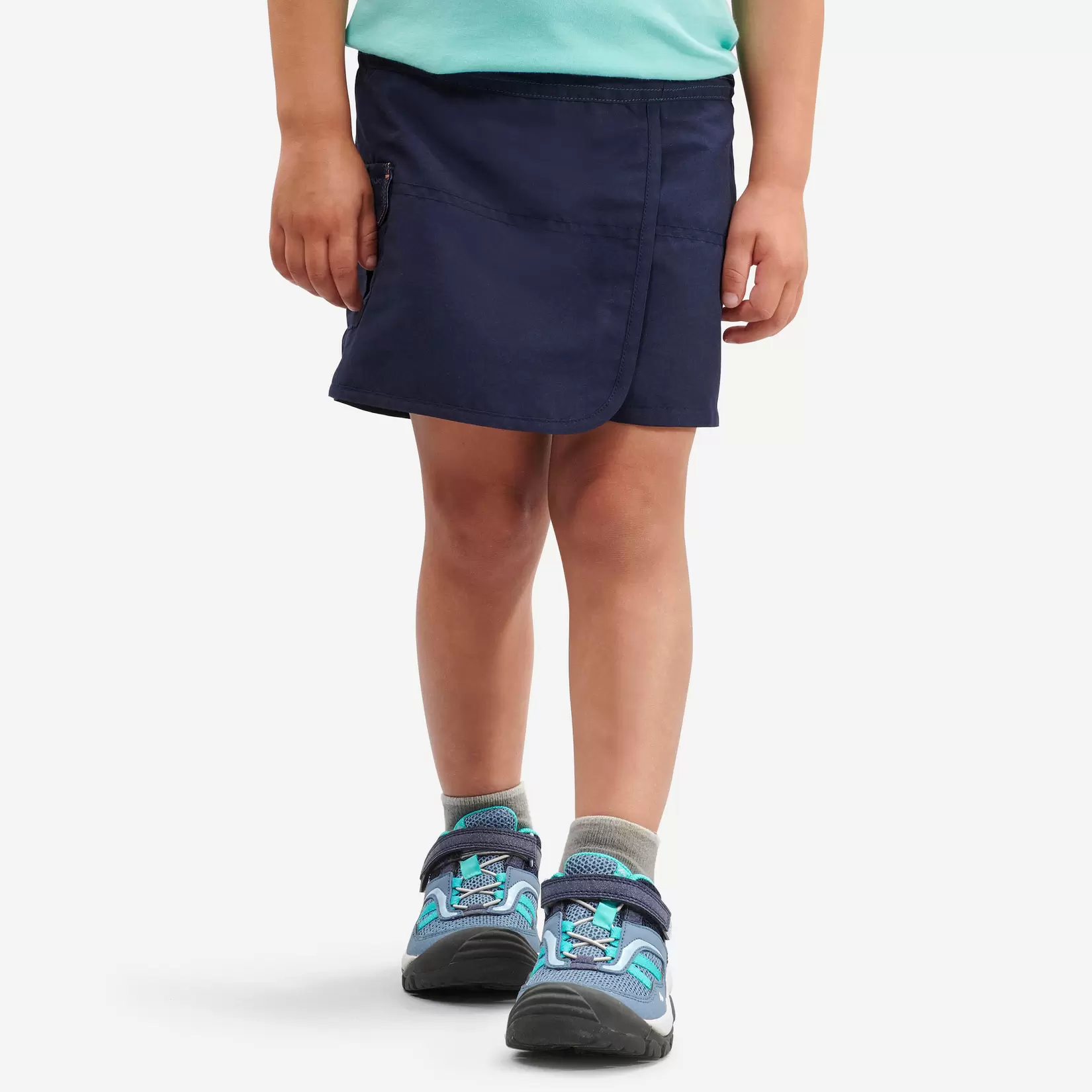 Oferta de Falda-short de senderismo - MH100 KID azul marino - Niños 2-6 años por $180 en Decathlon