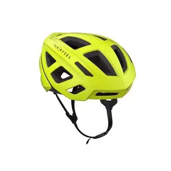 Oferta de CASCO CICLISMO CARRETERA ROADR 500 AMARILLO FLUO por $1199 en Decathlon