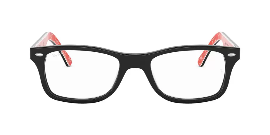 Oferta de Lente Oftálmico Para Mujer Ray-Ban RX5228 2479 Negro/Blan/Rojo por $6999 en Devlyn