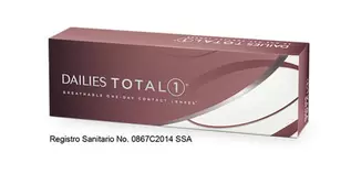 Oferta de Lentes de contacto Dailies Total 1 por $985.15 en Devlyn