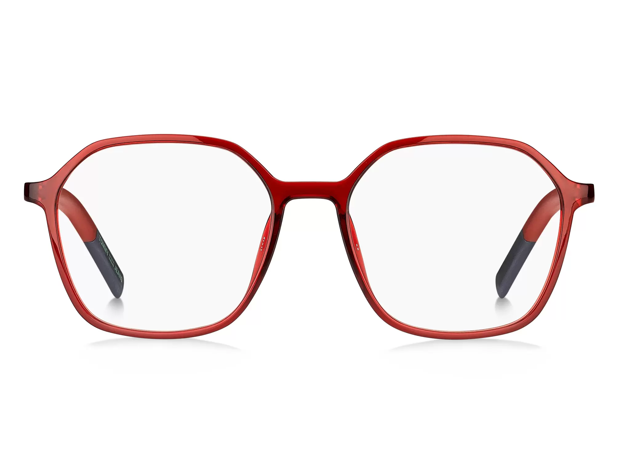 Oferta de Lente Oftálmico Unisex Tommy Jeans TJ 0010 Rojo por $4599 en Devlyn