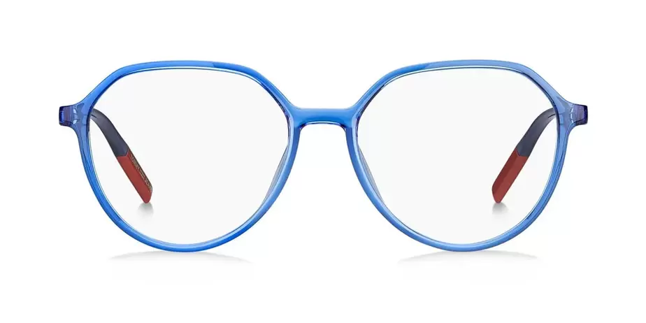 Oferta de Lente Oftálmico Unisex Tommy Jeans TJ0011 Azul por $4749 en Devlyn