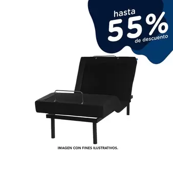 Oferta de Base Eléctrica Ezy Flex por $23529 en Don Colchón