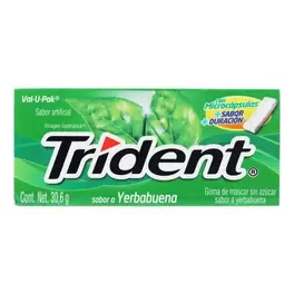 Oferta de TRIDENT VUP YERBABUENA CARTERA por $29 en El Asturiano