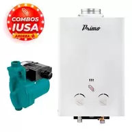 Oferta de Combo Calentador Instantáneo Gas Natural + Bomba IUSA  268582 por $2803 en El Bodegón