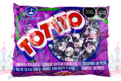 Oferta de TOTITO UVA 20/100 IMPERIAL por $56.5 en El Castillo del Dulce