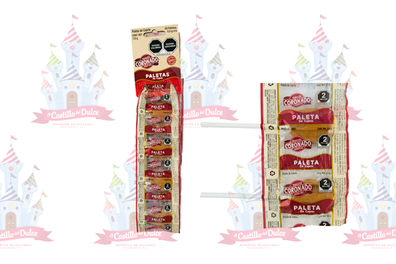 Oferta de PALETA CHICA 50/20 CORONADO por $16.5 en El Castillo del Dulce