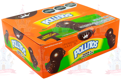 Oferta de POLLOS CHOCOLATE 20/60 LA CORONA por $77.5 en El Castillo del Dulce