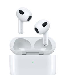 Oferta de Audífonos Inalámbricos Bluetooth AirPods (3ª generación) Blancos por $3329.1 en El Palacio de Hierro