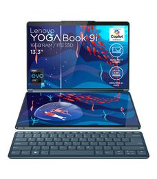 Oferta de Laptop Yoga Book 9i, 13.3", Inter Corei7, 1TB SSD, 16GB + Teclado, Lápiz, Stand Trifold por $38999.35 en El Palacio de Hierro