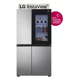 Oferta de Refrigerador Door-in-Door 788 L InstaView VS27BXQP Plata por $24639.44 en El Palacio de Hierro