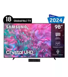 Oferta de Pantalla 98 pulgadas, Plana LED Crystal UHD, Tizen Smart TV, UN98DU9000FXZX por $47999.28 en El Palacio de Hierro