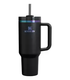 Oferta de Termo Stanley Black Chroma Quencher H2.0 Negro en Acero Inoxidable con popote, 1180 ml por $1279.2 en El Palacio de Hierro