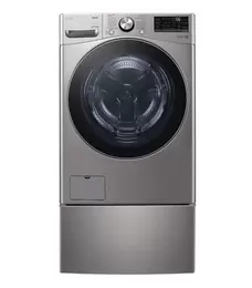 Oferta de Lavasecadora Eléctrica con pedestal 22 Kg, 13 Kg Inteligente Inverter AI DD Carga Frontal WD22VV2S6R gris por $27824.47 en El Palacio de Hierro