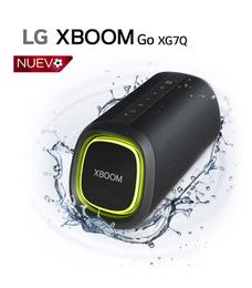 Oferta de Bocina Portátil Inalámbrica Bluetooth LG XBOOM Go XG7 Negra por $2789.55 en El Palacio de Hierro