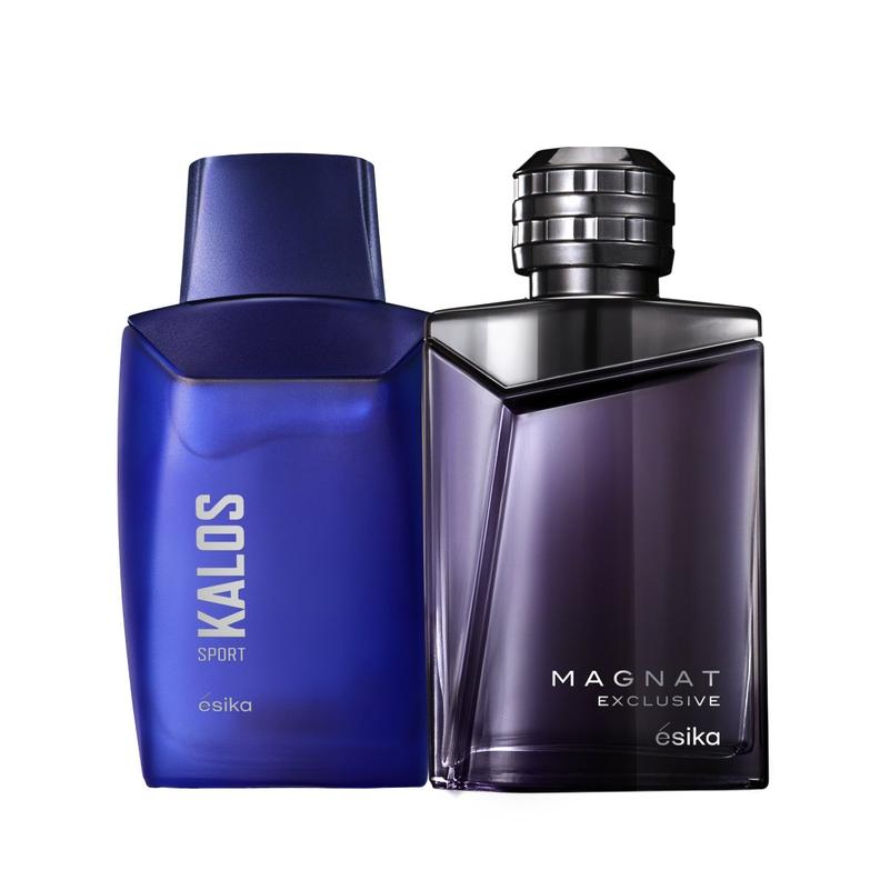 Oferta de Set Perfume de Hombre Magnat Exclusive + Kalos Sport por $1080 en Ésika