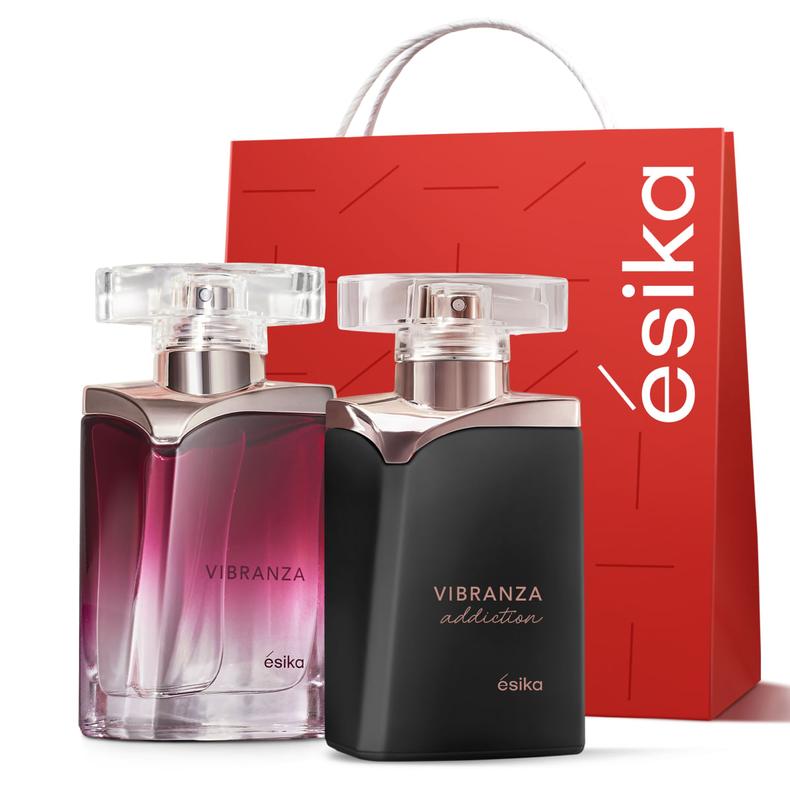 Oferta de Set Perfumes de Mujer Vibranza + Vibranza Addiction por $1116 en Ésika