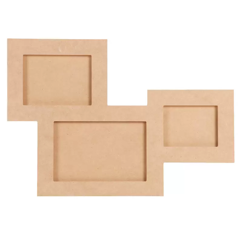 Oferta de  Marco Triple Natural 23x34cm 1pz por $82.3 en Fantasías Miguel