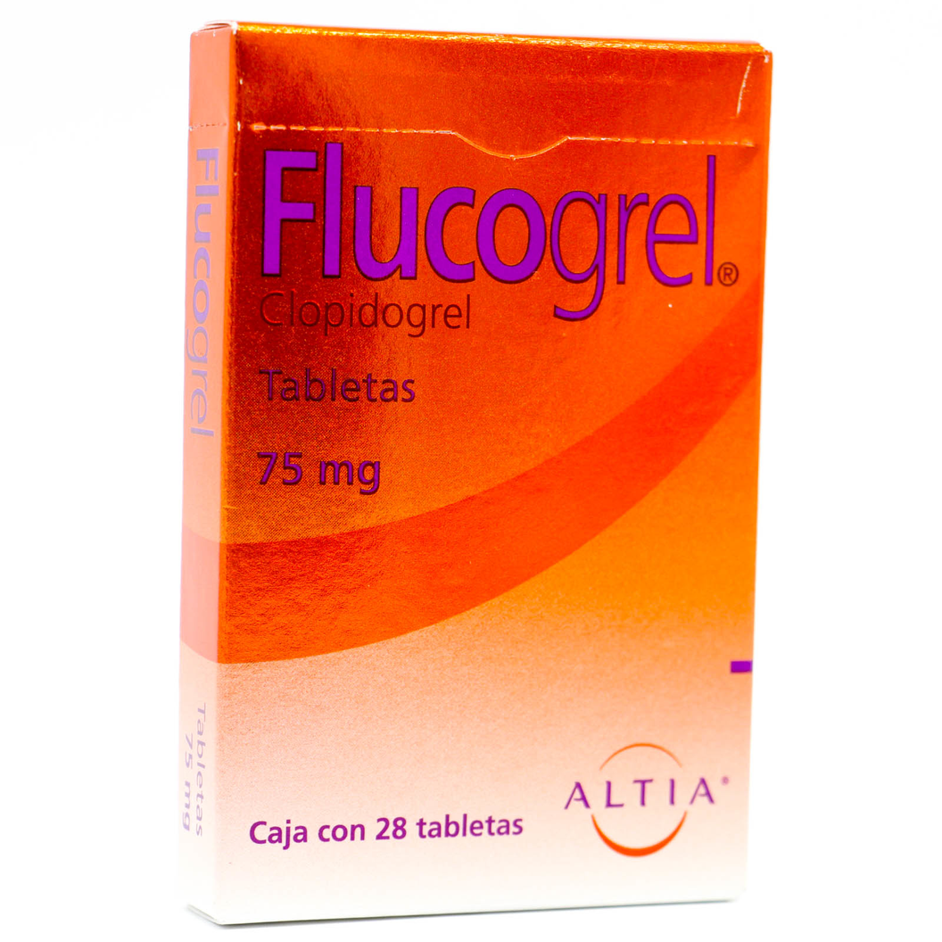 Oferta de FLUCOGREL TAB 75MG C28 PLCS 3/1 por $1064 en Farmacias de Apoyo