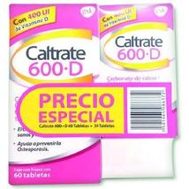 Oferta de CALTRATE 600+D C/60+30 por $274 en Farmacias San Isidro y San Borja