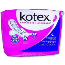 Oferta de KOTEX NOCTURNA C/ALAS por $21 en Farmacias San Isidro y San Borja