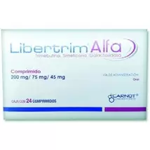 Oferta de LIBERTRIM ALFA CPR C/2 por $595 en Farmacias San Isidro y San Borja