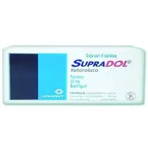 Oferta de SUPRADOL 30MG SUBL TAB por $107 en Farmacias San Isidro y San Borja