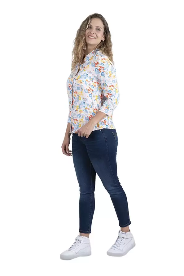 Oferta de Blusa Sarile Manga 3/4 por $594.3 en Ferrioni