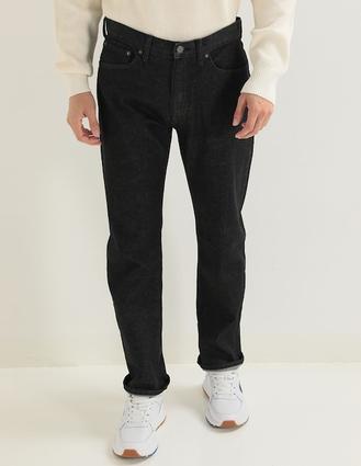 Oferta de Jeans straight lavado obscuro para hombre por $519.6 en GAP