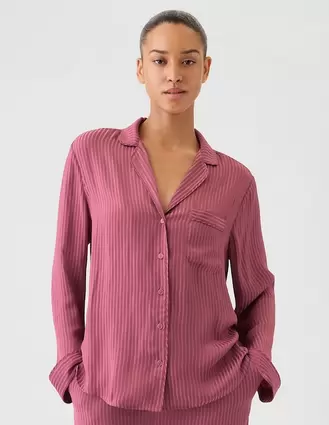 Oferta de Camisa pijama para mujer por $1199.2 en GAP