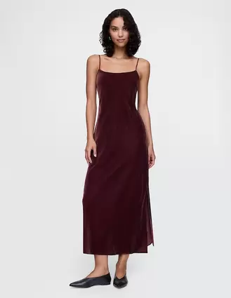 Oferta de Vestido largo casual para mujer por $769.3 en GAP