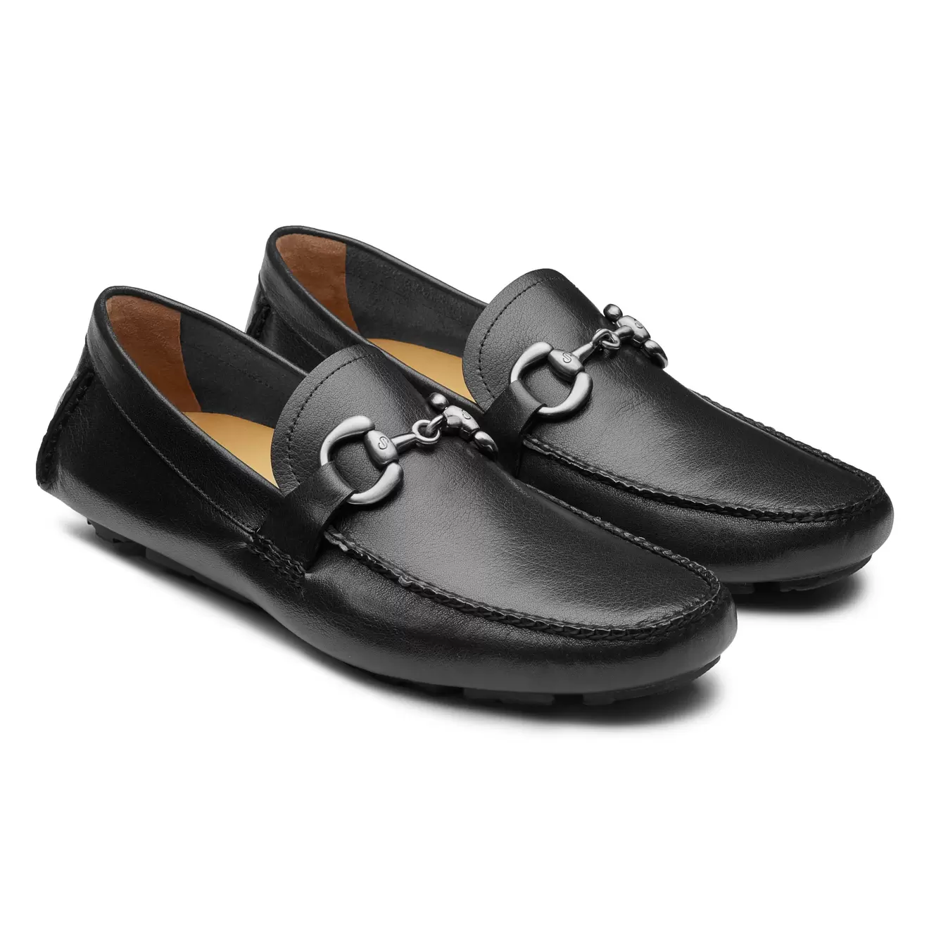 Oferta de Mocasínes de piel tipo driver con hebilla para caballero por $2639.2 en Jean Pierre