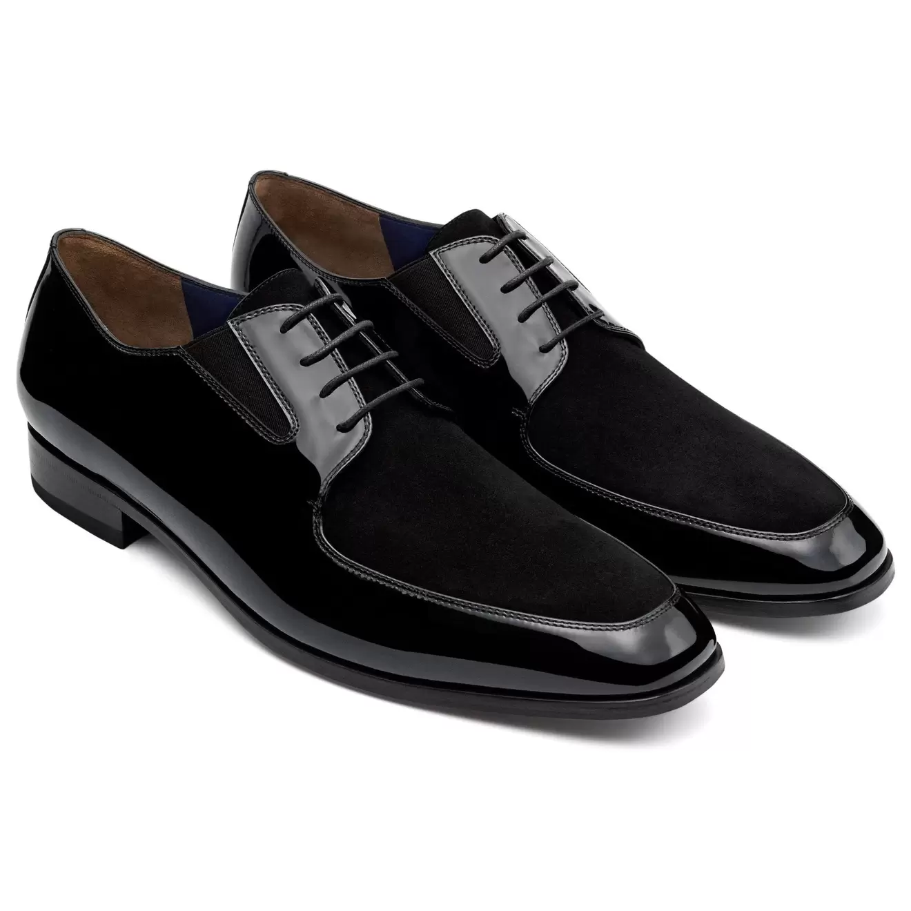 Oferta de Zapatos de gala para caballero de charol y gamuza por $3479.2 en Jean Pierre