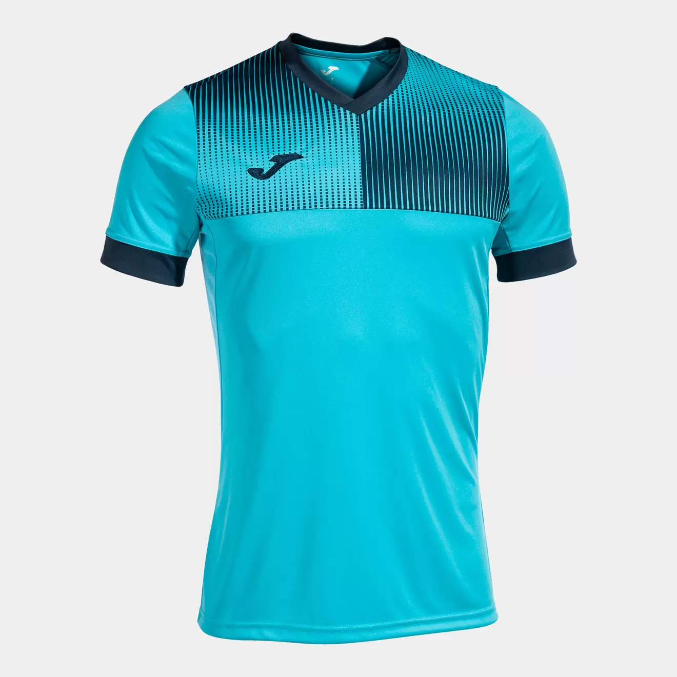 Oferta de Camiseta manga corta hombre Eco Supernova turquesa flúor marino por $575 en Joma