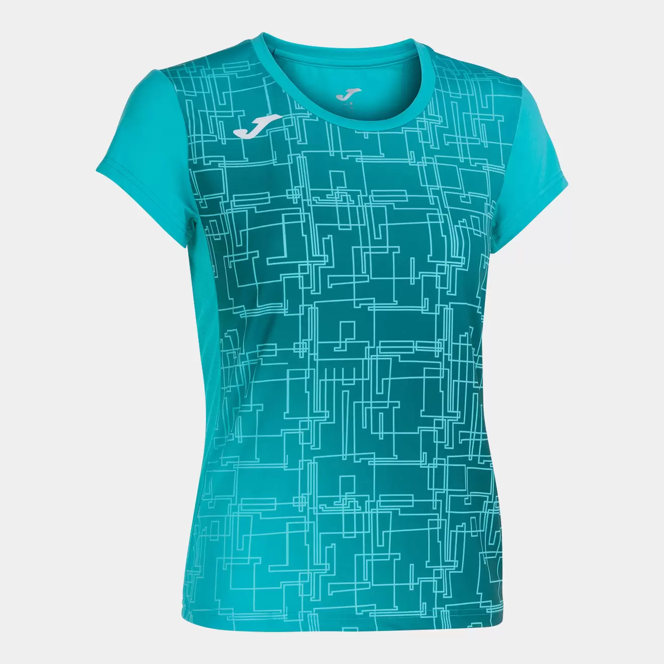 Oferta de Camiseta manga corta mujer Elite VIII turquesa por $262.5 en Joma