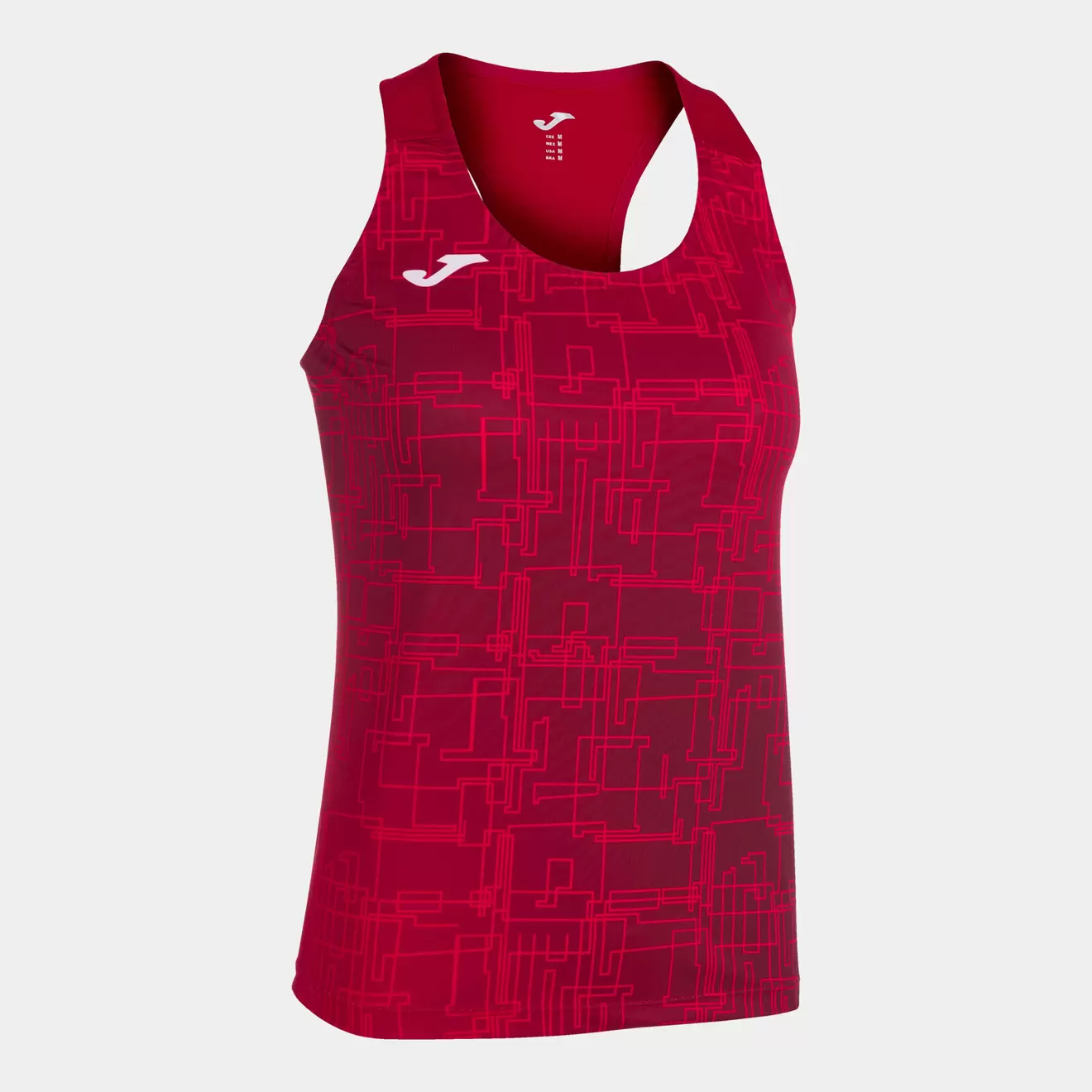 Oferta de Camiseta tirantes mujer Elite VIII rojo por $402.5 en Joma