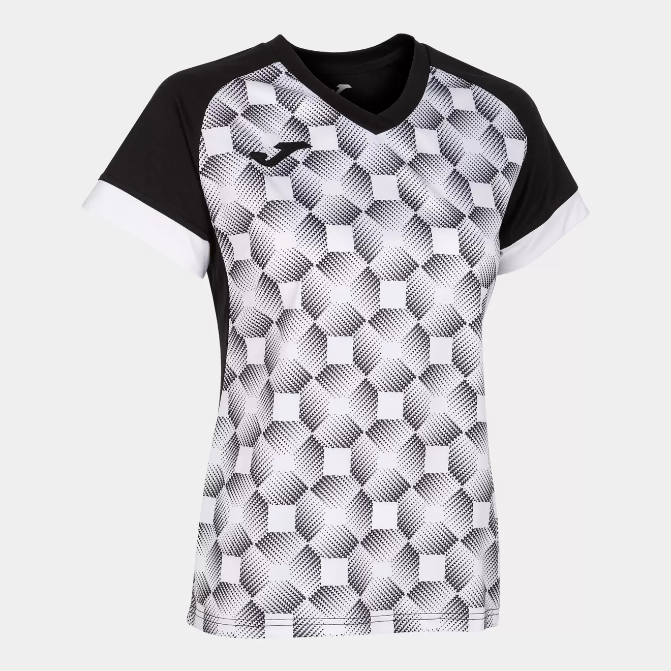 Oferta de Camiseta manga corta mujer Supernova III negro blanco por $380 en Joma