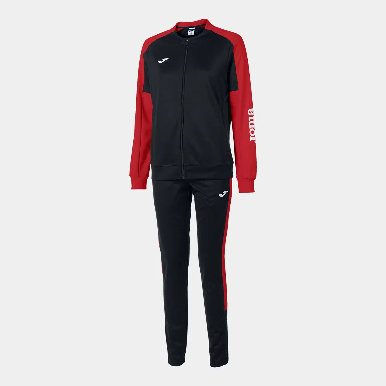 Oferta de Chándal mujer Eco Championship negro rojo por $1399 en Joma