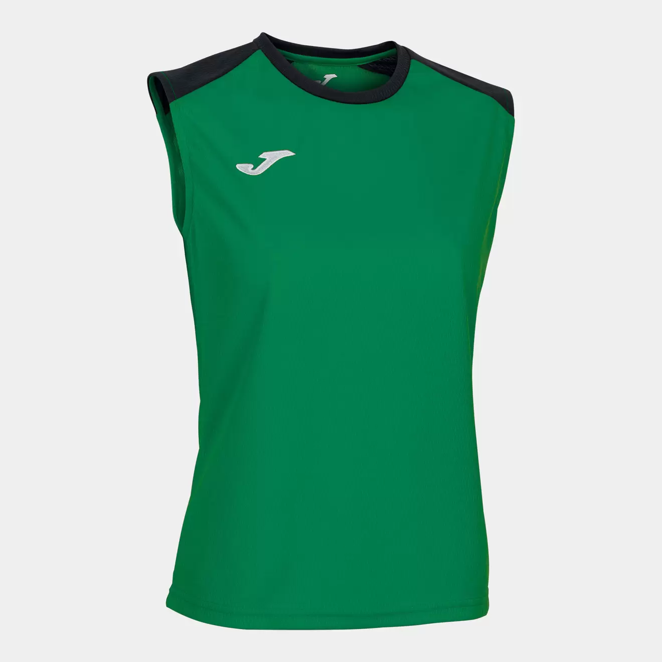 Oferta de Camiseta tirantes mujer Eco Championship verde negro por $499 en Joma