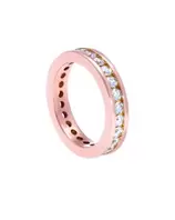 Oferta de Churumbela Eternity Oro Rosa 14K Con Zirconias por $13826 en Joyerías Bizzarro