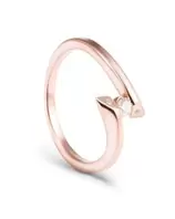 Oferta de Anillo Oro Rosa y 10 Pts Diamante para Compromiso FOND-6065R por $16753 en Joyerías Bizzarro