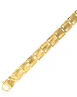 Oferta de Pulsera De Oro Amarillo 14K DG-55-PA por $63641 en Joyerías Bizzarro