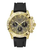 Oferta de Reloj Guess Majestic Caballero Negro GW0909G2 por $3970 en Joyerías Bizzarro
