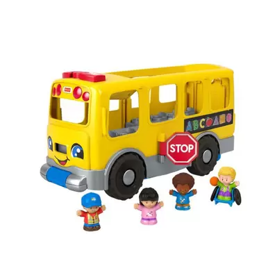 Oferta de LITTLE PEOPLE CAMION ESCOLAR HACIENDO NUEVOS AMIGOS GTL66 por $1169.22 en Juguetibici